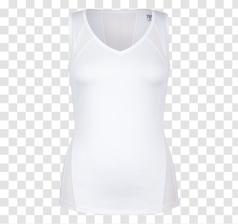 Gilets Shoulder Undershirt Sleeveless Shirt - Cartoon - White Tank Top Transparent PNG