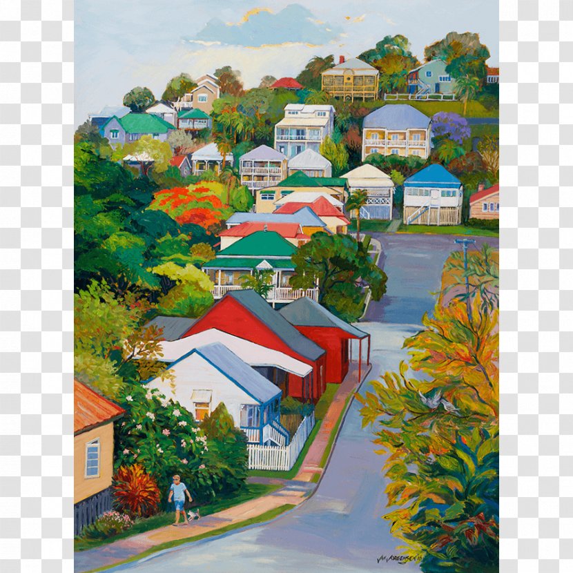 Oil Painting Lethbridge Gallery Acrylic Paint - Queenslander Transparent PNG