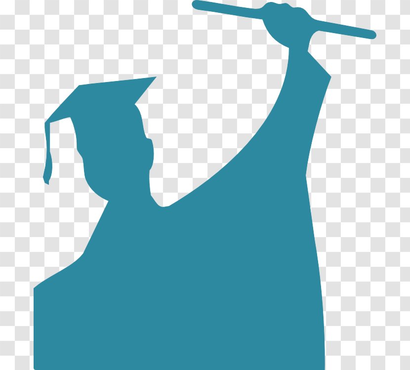 Student Graduation Ceremony Silhouette Clip Art - Diploma - Congrats Cliparts Transparent PNG