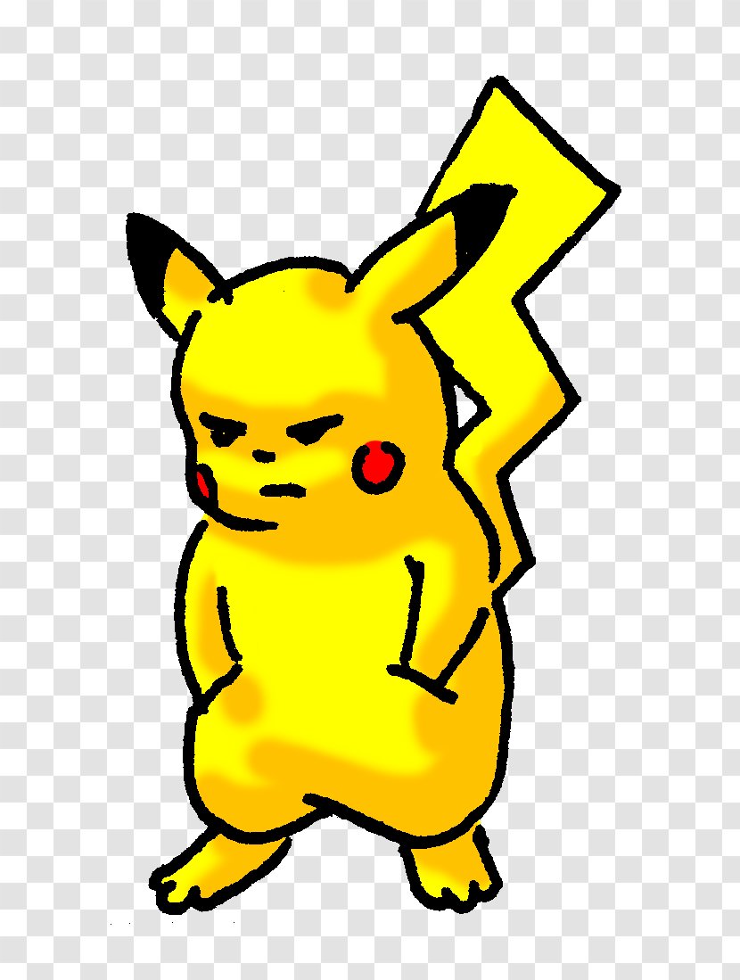 Pikachu Drawing Raichu Clip Art - Silhouette Transparent PNG