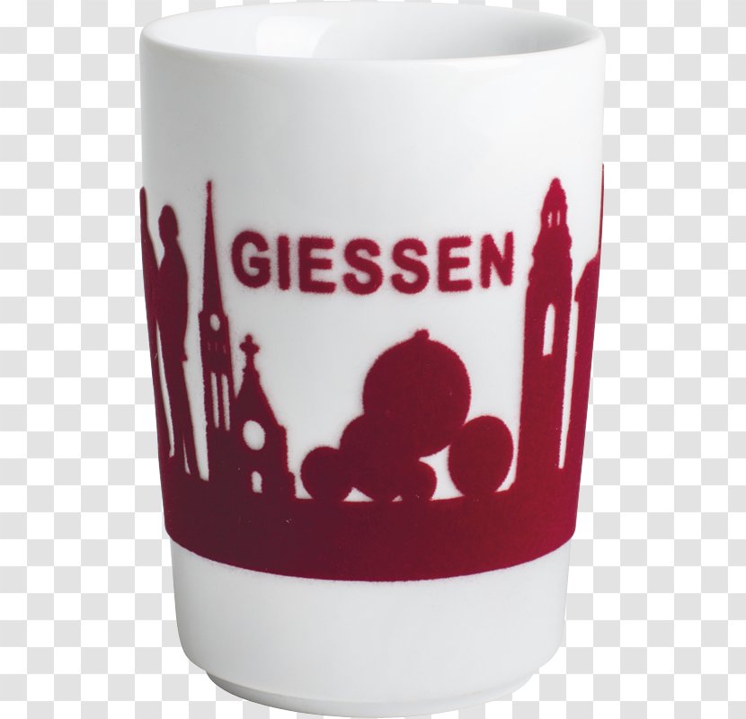 Giessen Coffee Cup Mug Porcelain - Logo - Sense Touch Transparent PNG