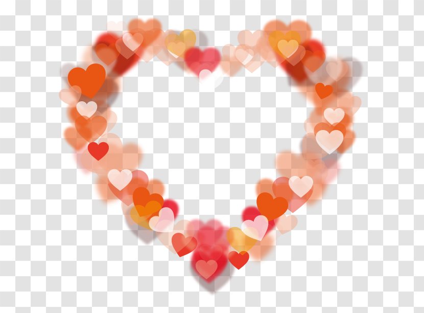 Love Euclidean Vector Orange - Falling In - Heart Transparent PNG