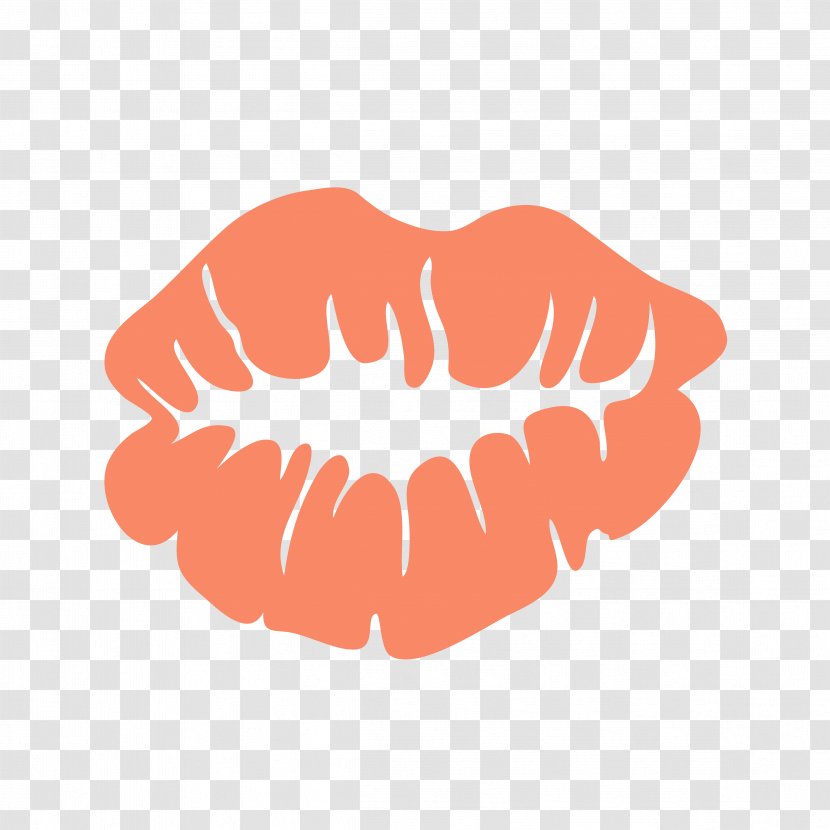 Lip Kiss Clip Art - Frame - Lips Transparent PNG