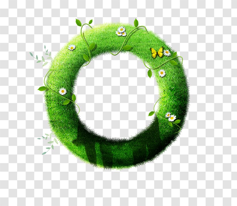 Poster Advertising Illustration - Grass - Green Ring Transparent PNG