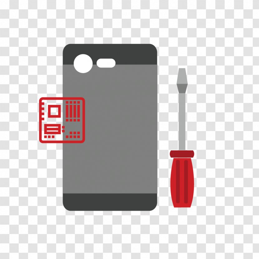 Mobile Phone Accessories Rectangle - Design Transparent PNG