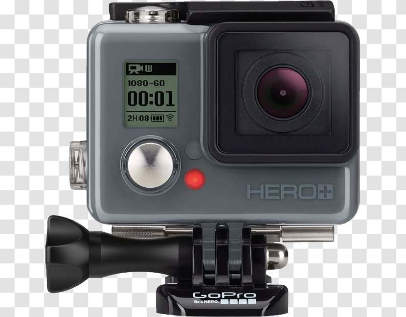 GoPro HERO+ LCD Action Camera - Goprocamera Transparent PNG