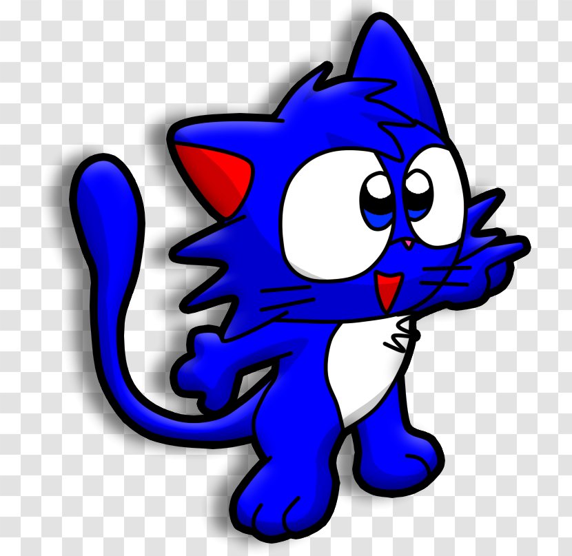 Cat Cartoon Character Clip Art - Fiction Transparent PNG