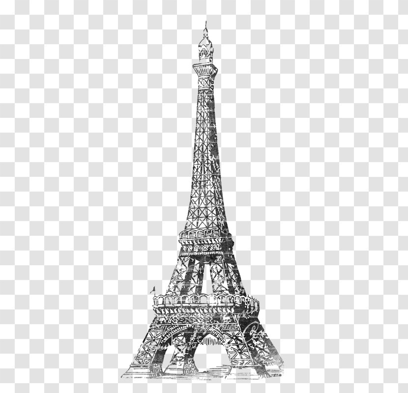 Eiffel Tower Paper Bridal Shower - Structure - Tour Transparent PNG