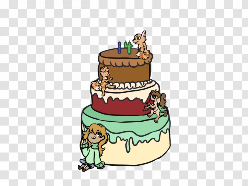 Birthday Cake Decorating Clip Art Torte - Items Transparent PNG
