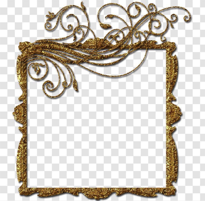 Borders And Frames Decorative Corners Clip Art Picture - Painting - Ornament Gold Mini Transparent PNG
