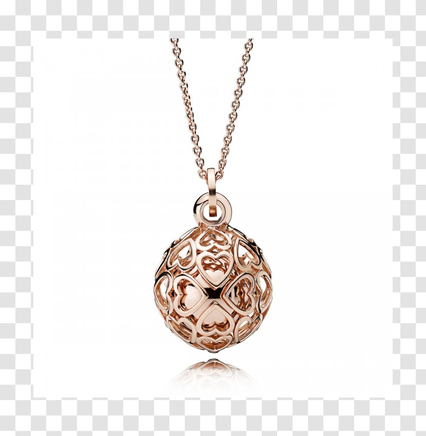 Pandora Necklace Jewellery Charms & Pendants Charm Bracelet - Locket Transparent PNG