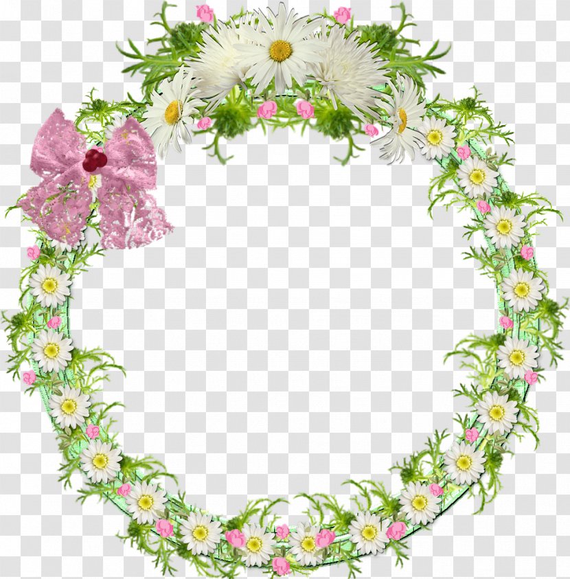 Flower Picture Frames Photography - Decor - Circular Transparent PNG