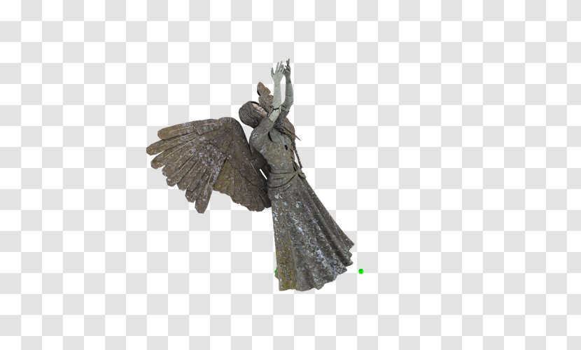 Stone Sculpture Cherub Statue Angel - Hand Wings Creative Goddess Transparent PNG