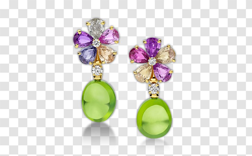 Earring Gemstone Jewellery Sapphire Bitxi Transparent PNG