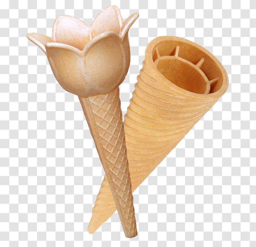 Ice Cream Cones Oblea Waflex. Wytwarzanie Wafli Do Lodów Parlor - Cone Transparent PNG