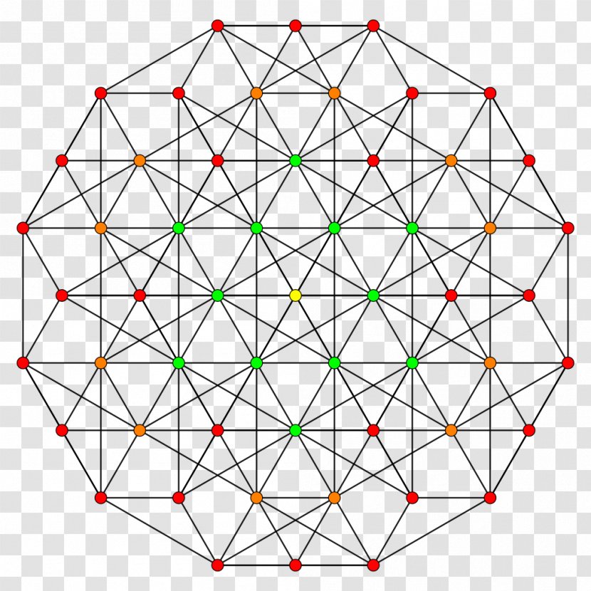 Dimension Hypercube Polytope Mathematics - Uniform 7polytope Transparent PNG