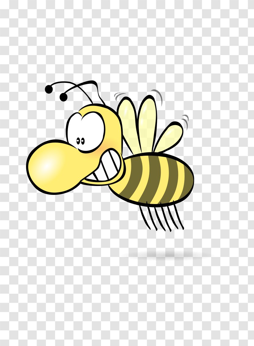 Honey Bee Hornet Clip Art - Text Transparent PNG