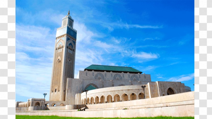 Hassan II Mosque Moroccan Cuisine Rabat Building - MOSQUE Transparent PNG
