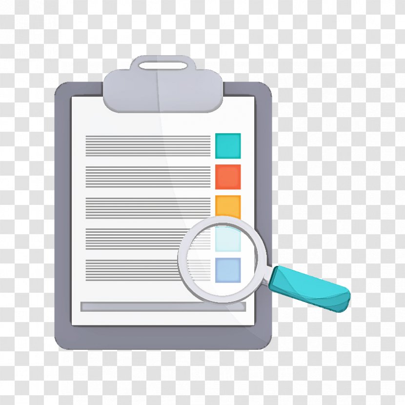 Turquoise Technology Electronic Device Paper Product Icon - Rectangle Transparent PNG