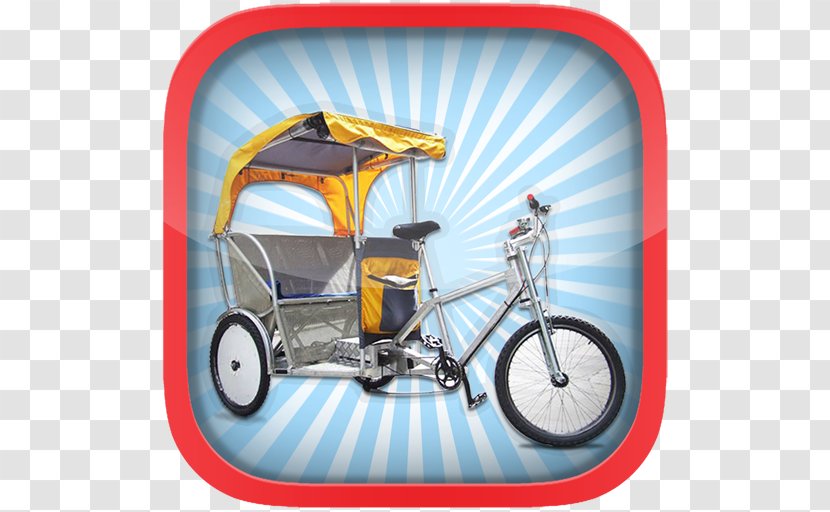 Bicycle Wheels Rickshaw Tricycle Electric Trike Transparent PNG