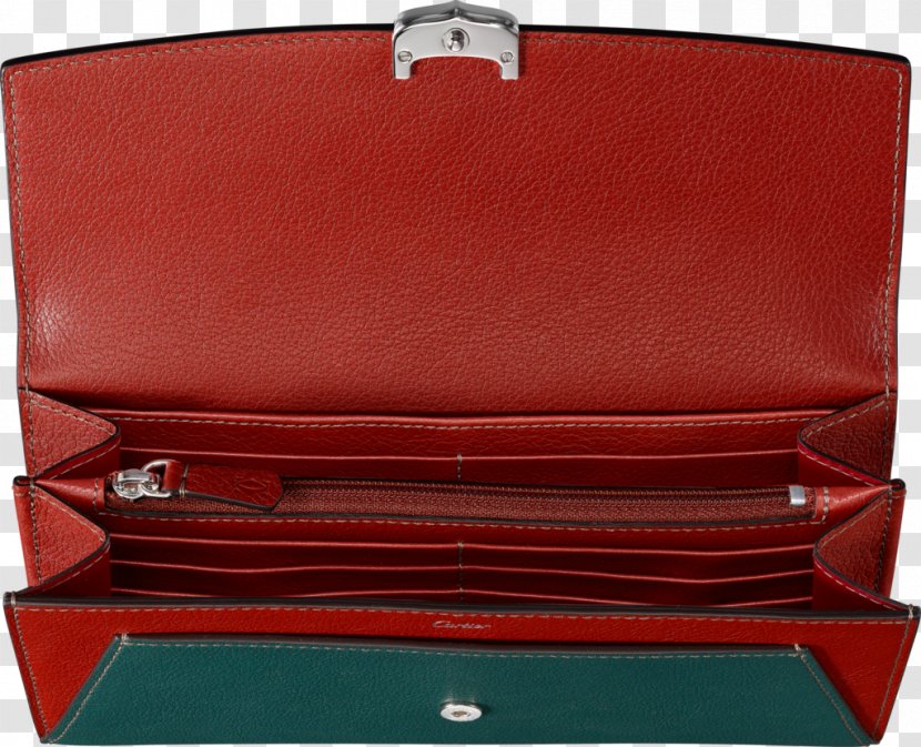 Handbag Leather Wallet Cartier Carnelian - Car Gift Transparent PNG