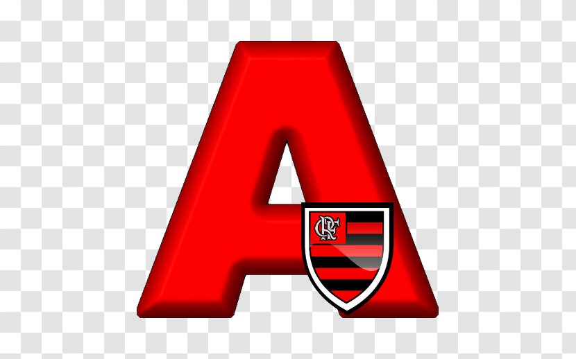 Alphabet Letter Clube De Regatas Do Flamengo Font - Brand Transparent PNG