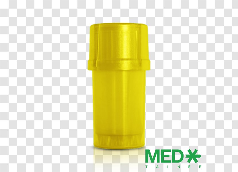 Medtainer Storage Container Product Design Grinders Plastic - Yellow Transparent PNG