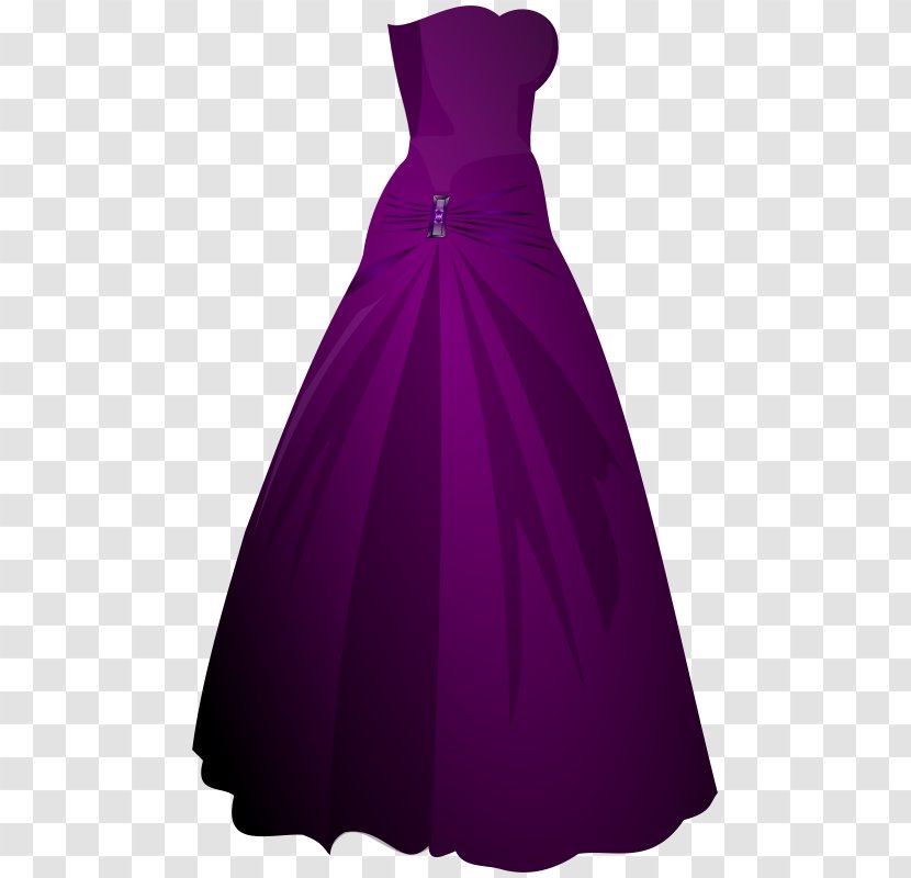 Ball Gown Formal Wear Prom Evening Clip Art - Dress Transparent PNG