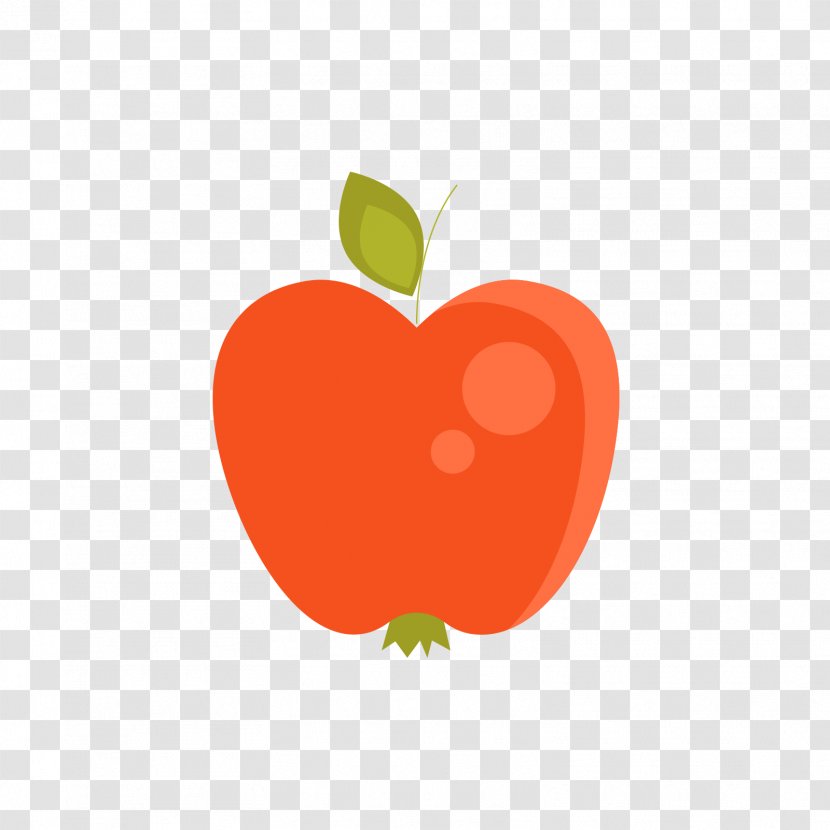 Apple Euclidean Vector Vecteur - Strawberry - Red Transparent PNG