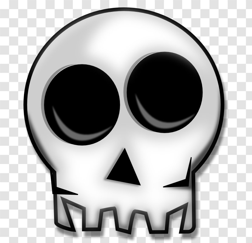 Skull Human Skeleton Bone Clip Art - Free Clipart Transparent PNG