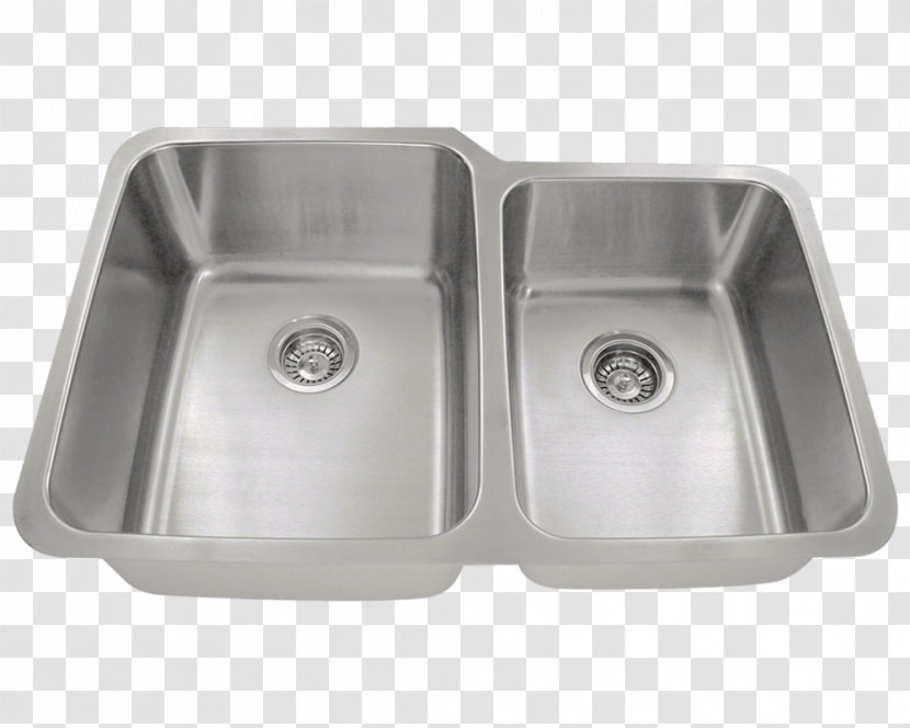 Kitchen Sink Stainless Steel Bowl MR Direct Transparent PNG
