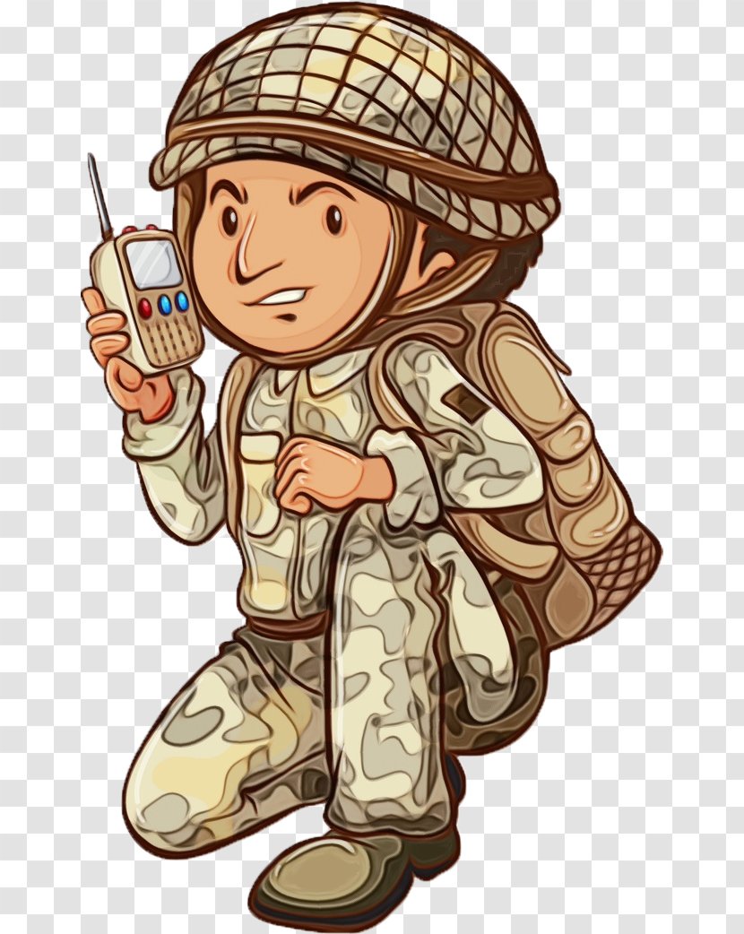 Drawing Army Soldier Royalty-free Vector Graphics - Cartoon - Military Transparent PNG