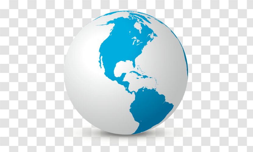 United States Of America South Vector Graphics Globe Map - Earth Transparent PNG