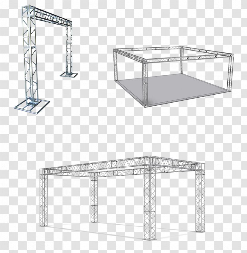 Structure Table Truss Steel Spider Locacoes Transparent PNG
