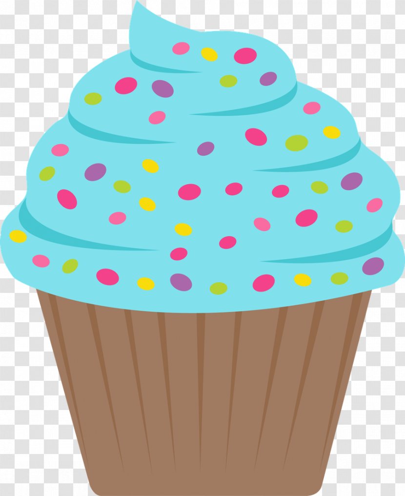 Cupcake Sprinkles Clip Art - Food - Cake Batter Transparent PNG