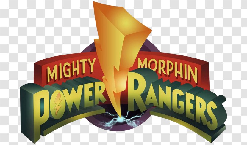 Go Power Rangers YouTube Logo Television Show - Text - Mighty Morphin Transparent PNG