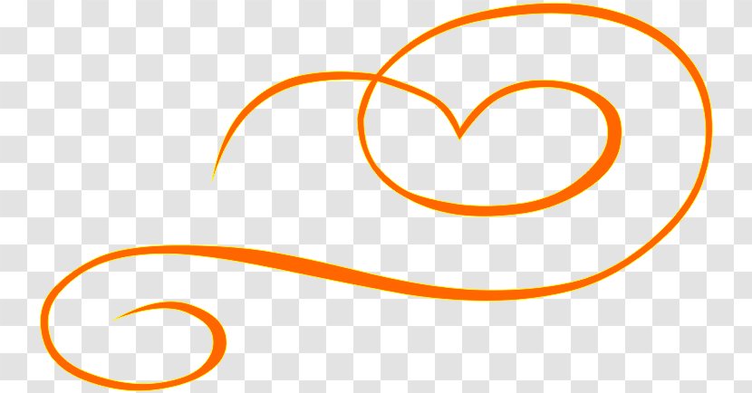 Line Point Clip Art - Orange - Fondant Transparent PNG