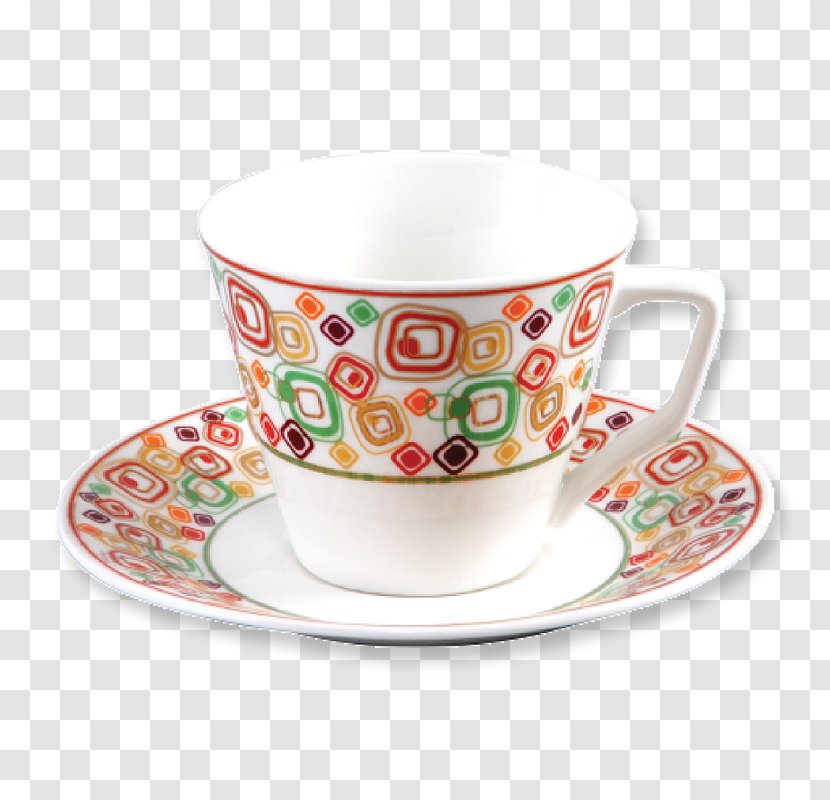 Coffee Cup Espresso Saucer Porcelain Mug Transparent PNG