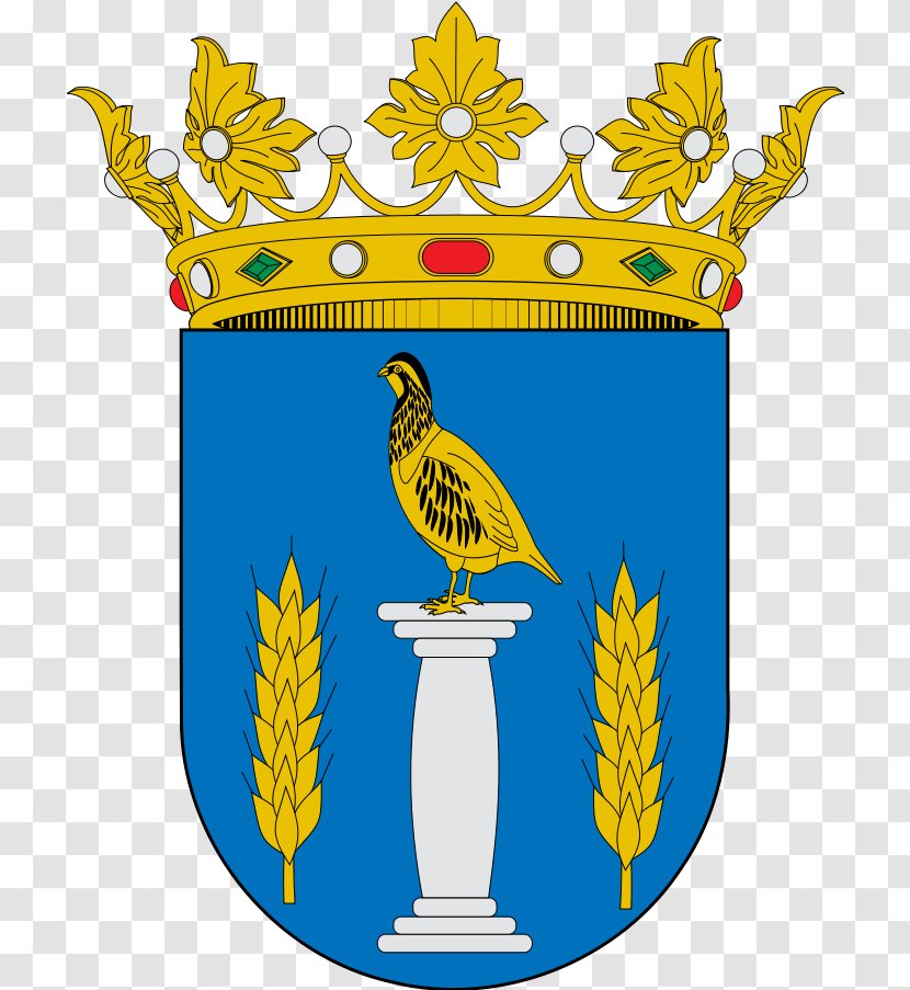 Coat Of Arms Madrid Puebla De Albortón Escutcheon - Area - La Insignia Oro Transparent PNG