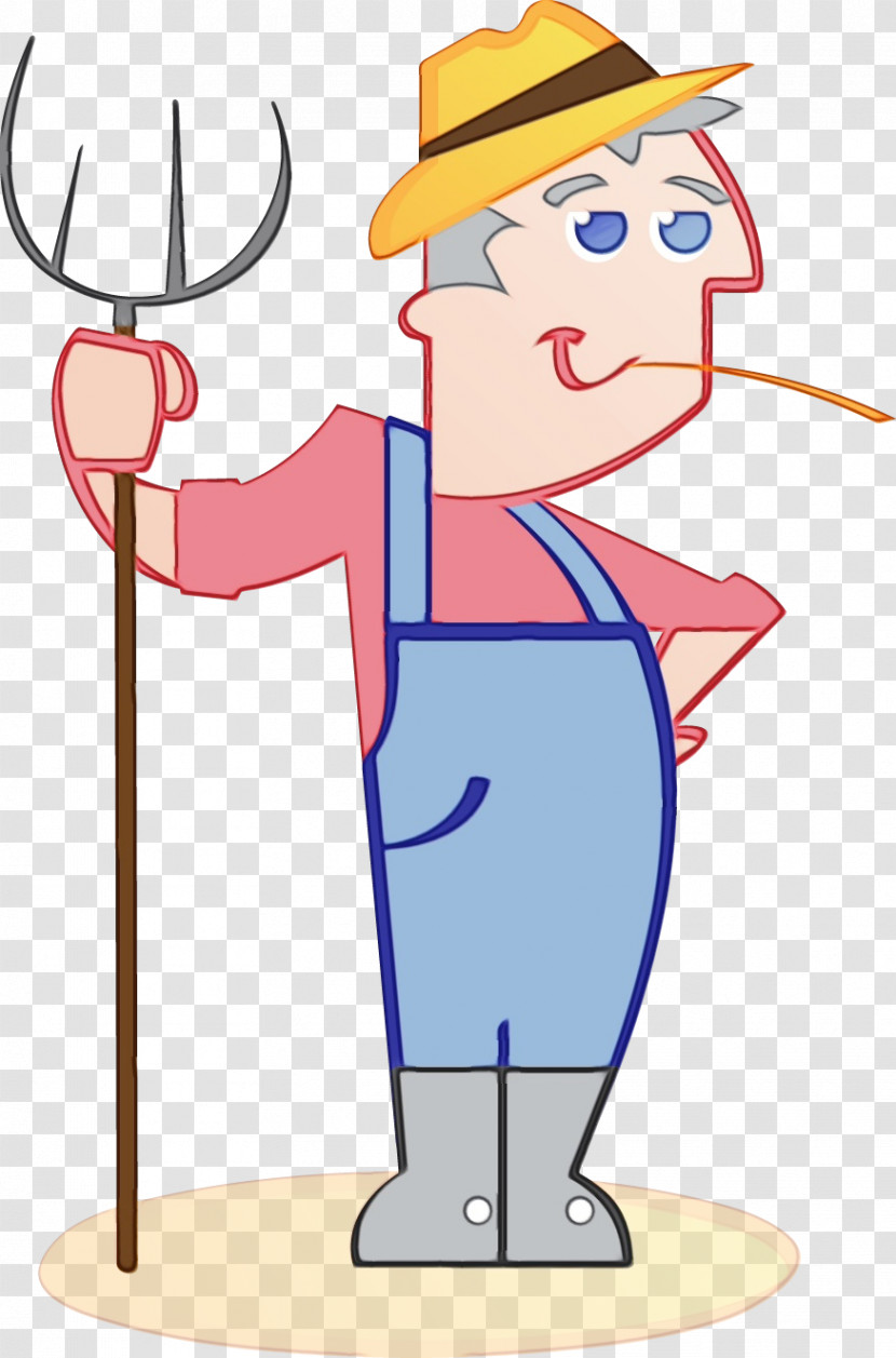 Cartoon Headgear Line Area Behavior Transparent PNG