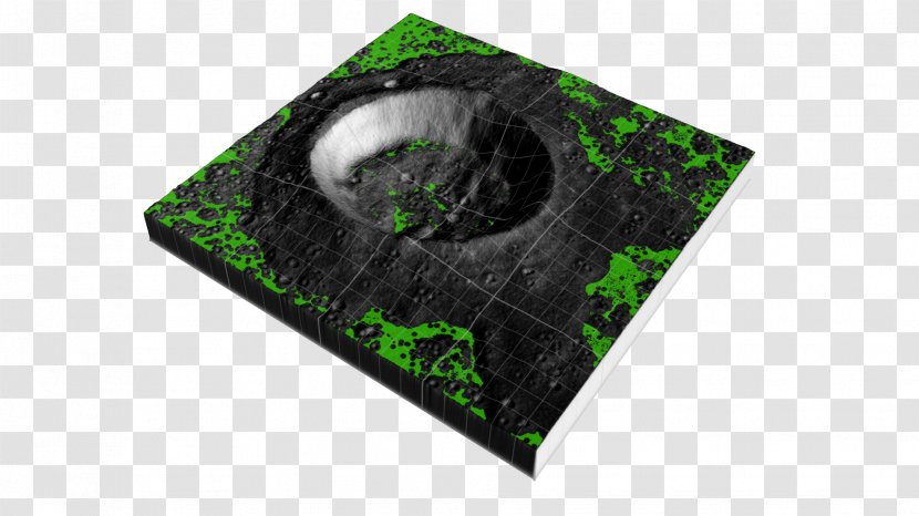 Green - Grass - Crater Transparent PNG