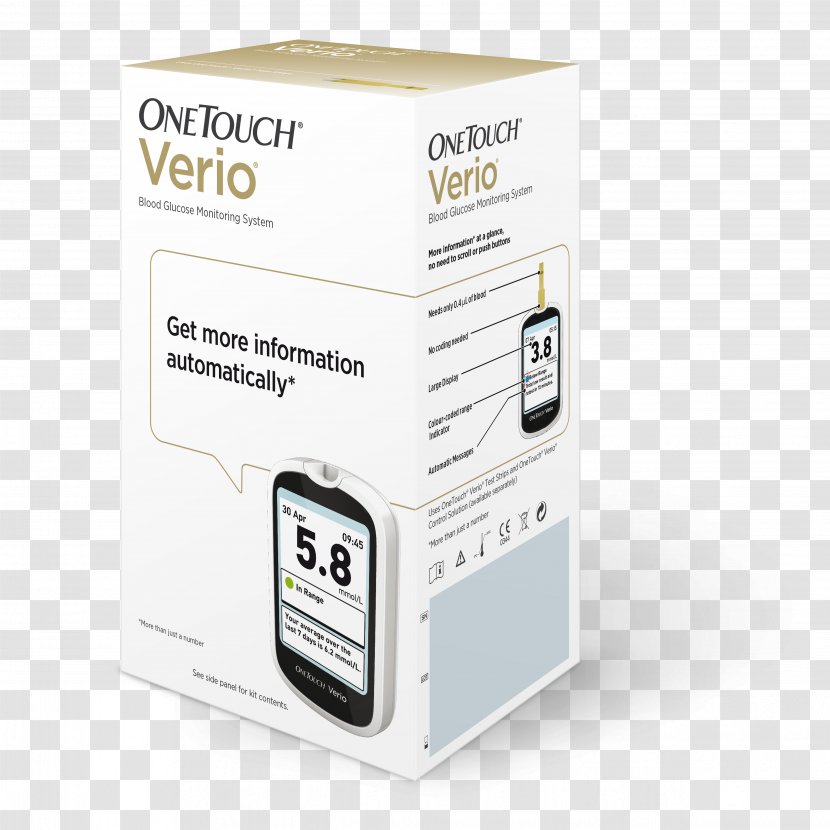 OneTouch Ultra Blood Glucose Meters Diabetes Mellitus Sugar - Technology Transparent PNG