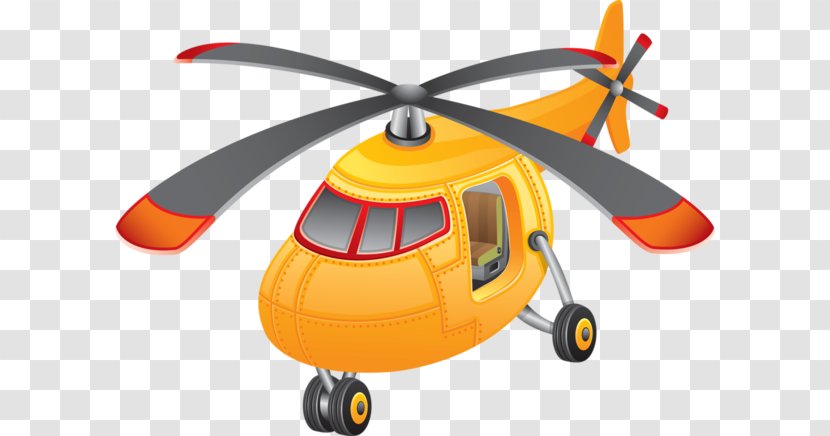 Helicopter Airplane Aircraft Cartoon Clip Art - Air Travel Transparent PNG