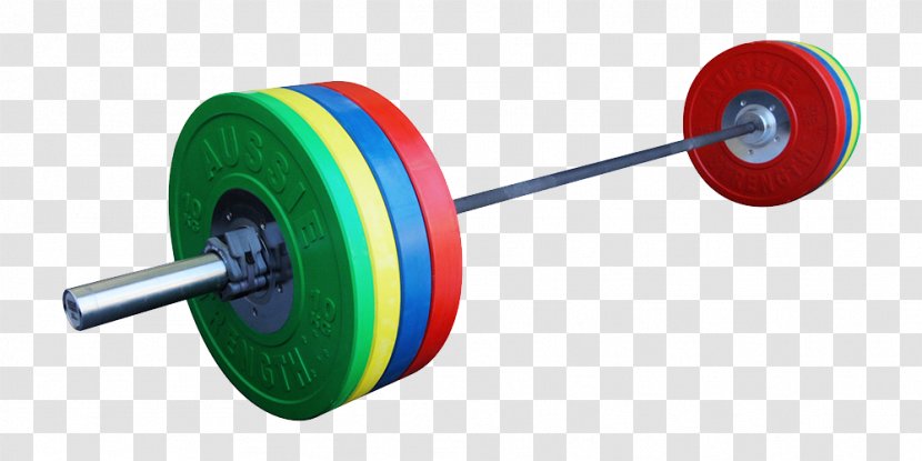 Barbell Olympic Weightlifting Clip Art Weight Training - Exercise Equipment - Button Transparent PNG