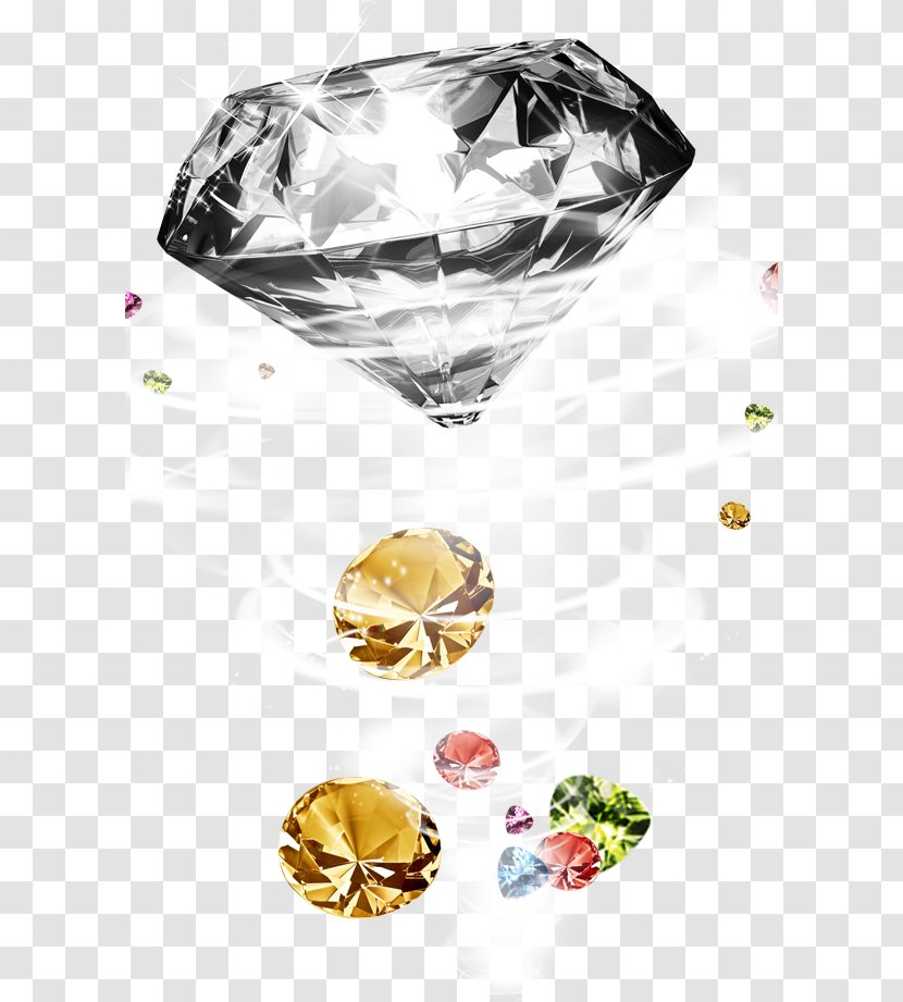 Diamond Jewellery - Yellow Transparent PNG