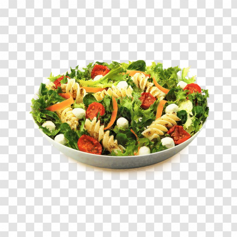 Caesar Salad Vegetarian Cuisine Taco Food - Spinach - Superfood Transparent PNG
