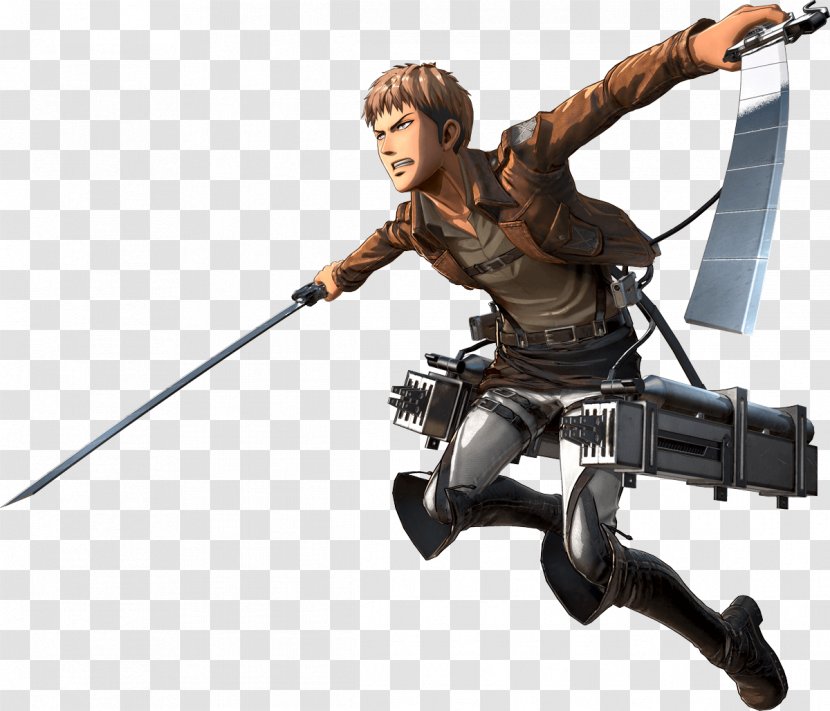 A.O.T.: Wings Of Freedom Attack On Titan 2 Eren Yeager Jean Kirschtein - Mercenary Transparent PNG