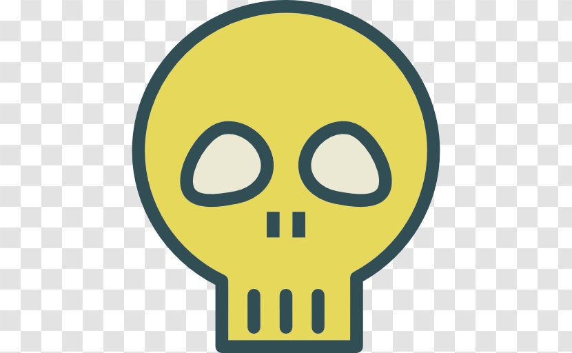 Red Skull Yellow - Smiley Transparent PNG