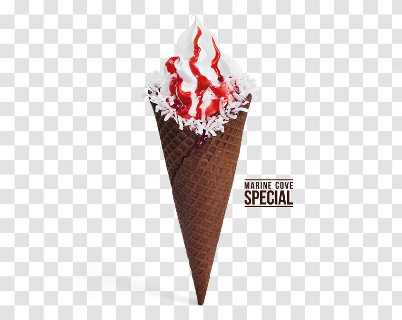 Ice Cream Cones Sundae McFlurry - Cone Transparent PNG