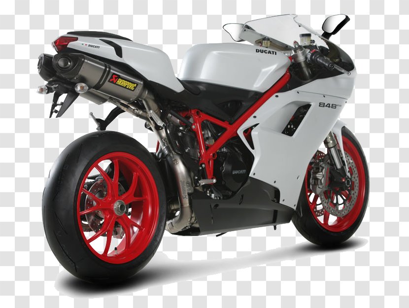 Exhaust System Ducati 848 1098 - 1199 - File Transparent PNG